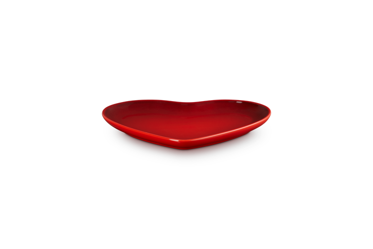 Stoneware Heart Plate