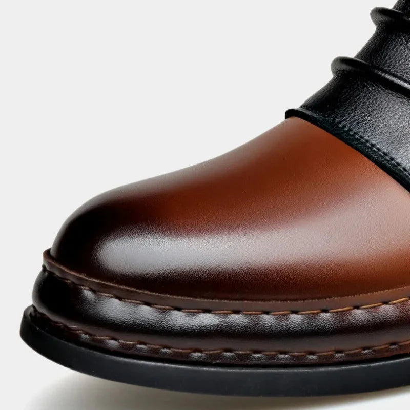Herren Stiefeletten aus echtem Leder