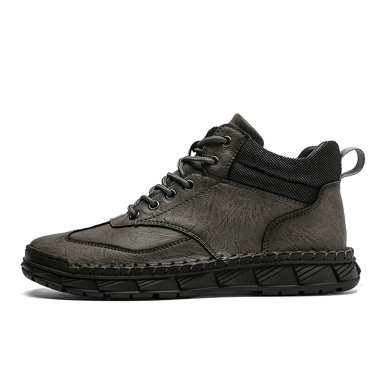 Men's Handmade Leather Boots Motorcycle Boots