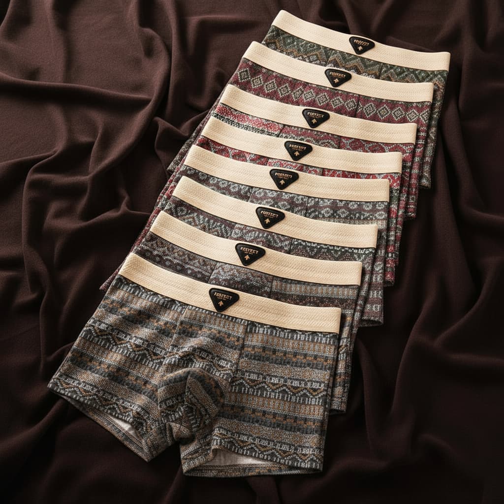 Porter Retro Cotton Boxer Briefs