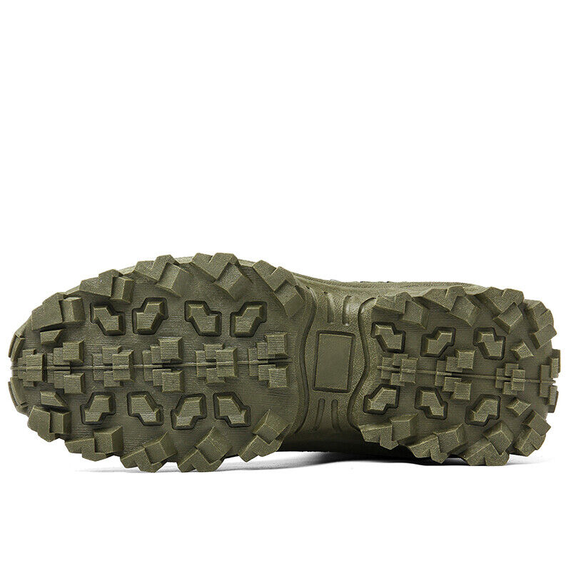 Herren Kampfstiefel Orthopädische Unterstützung Wanderstiefel Wasserdichte Durchtrittsichere Arbeitsstiefel